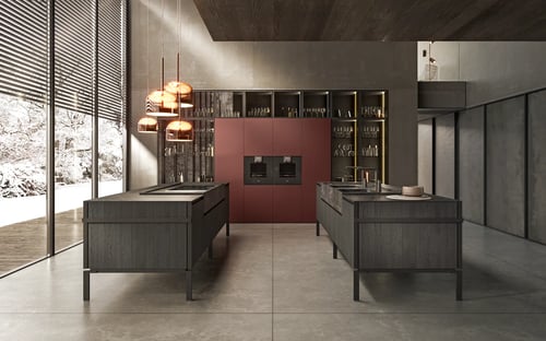 Cutting Edge Italian Design Kitchen Remodel by Ikstudio — Project 2 project photo